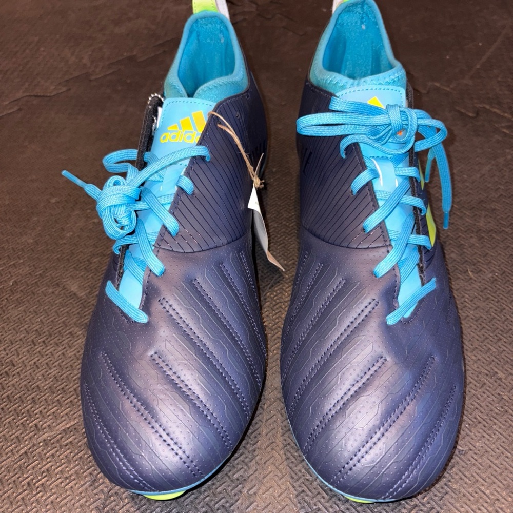 Adidas Malice Elite SG Rugby Boots Size 16 FU8221 Black